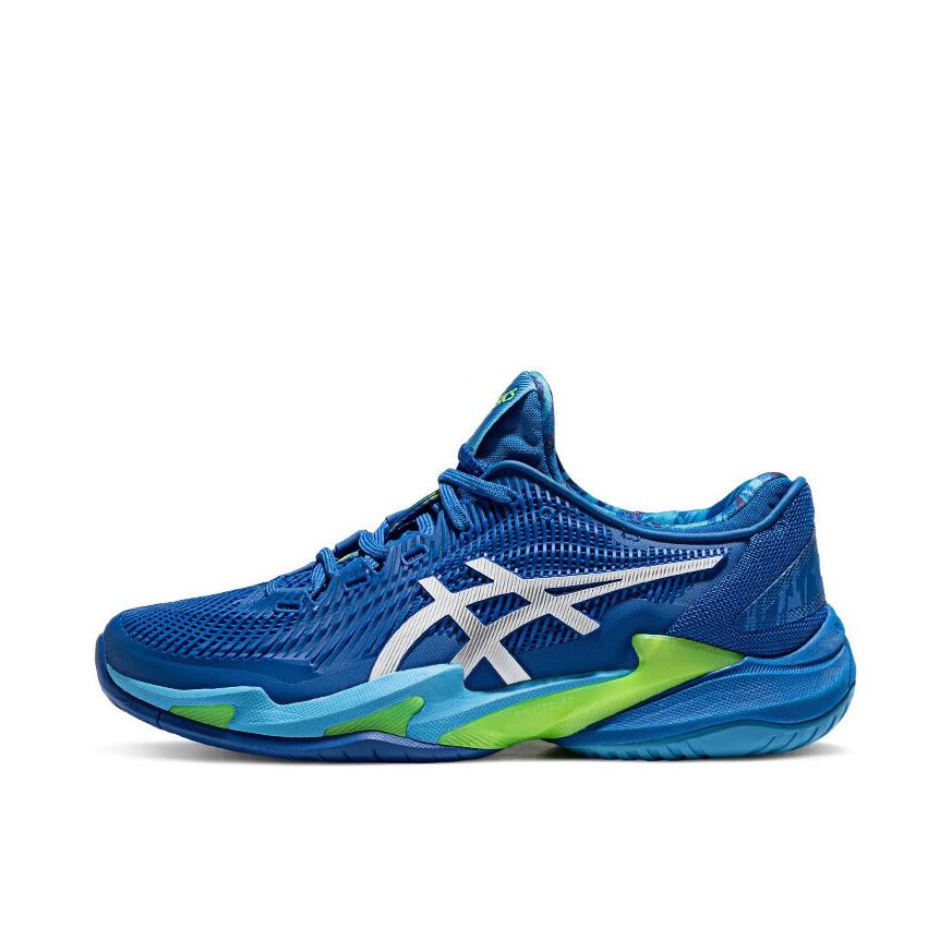 推荐商品：Asics/亚瑟士 Court FF 3 Novak 全能型 缓震 网面透气 耐用稳定 网球鞋 天蓝色/荧黄色