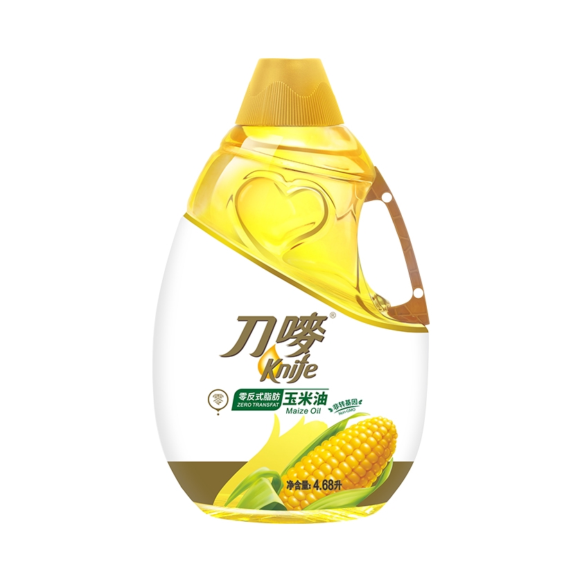 推荐商品：刀唛 压榨一级 玉米油 零反式脂肪酸