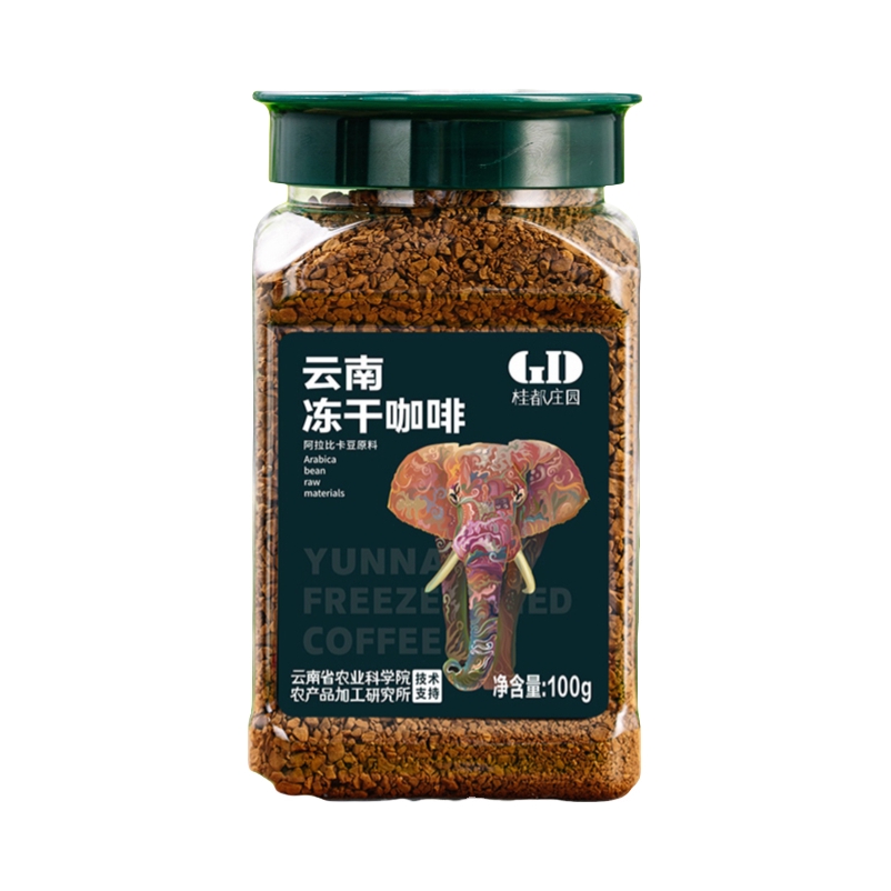 推荐商品：桂都 冻干咖啡0脂0蔗糖冷萃速溶美式纯黑咖啡粉 罐装