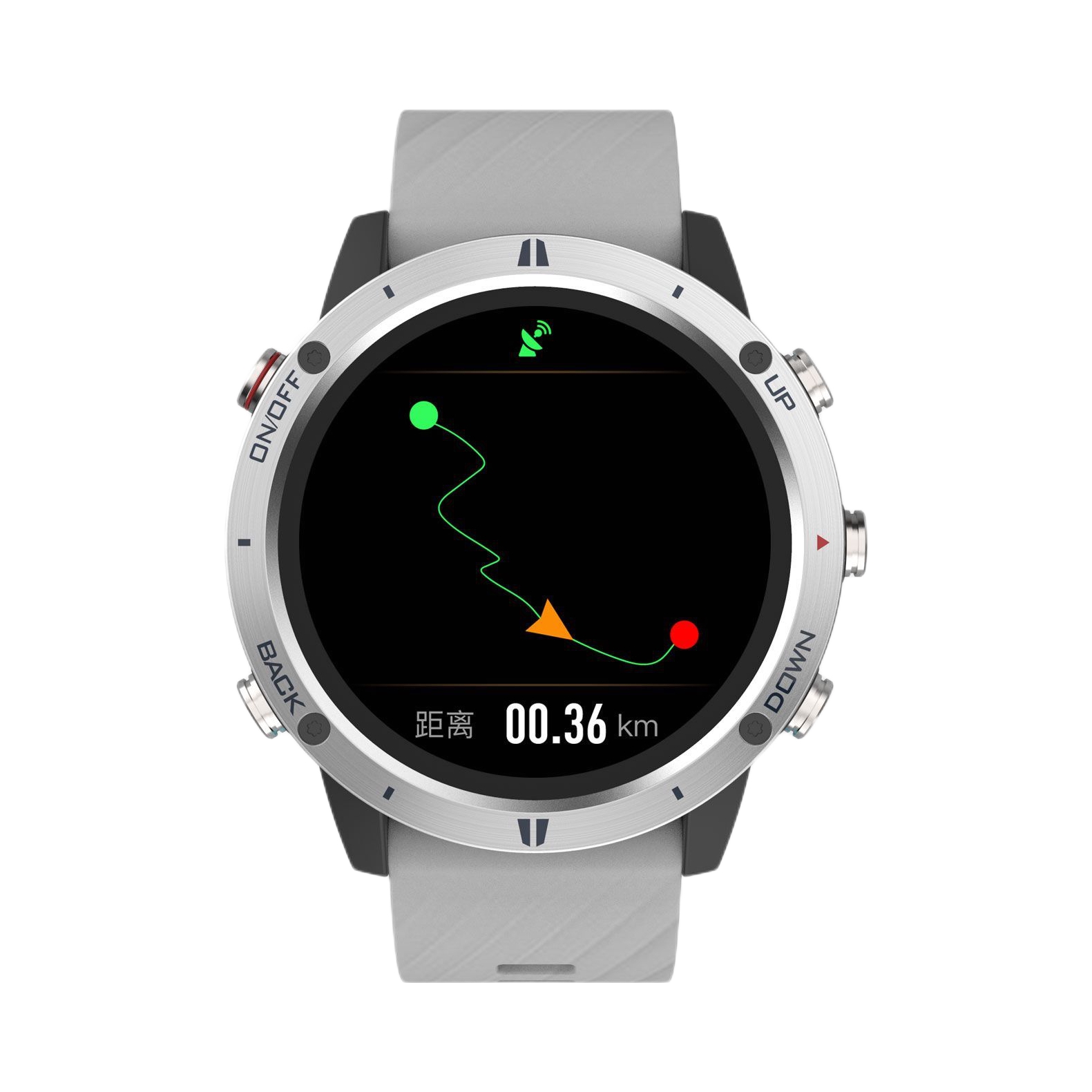 推荐商品：松路 G5 北斗GPS运动跑步骑行游泳铁三海拔气压指南针蓝牙防水智能男女手表