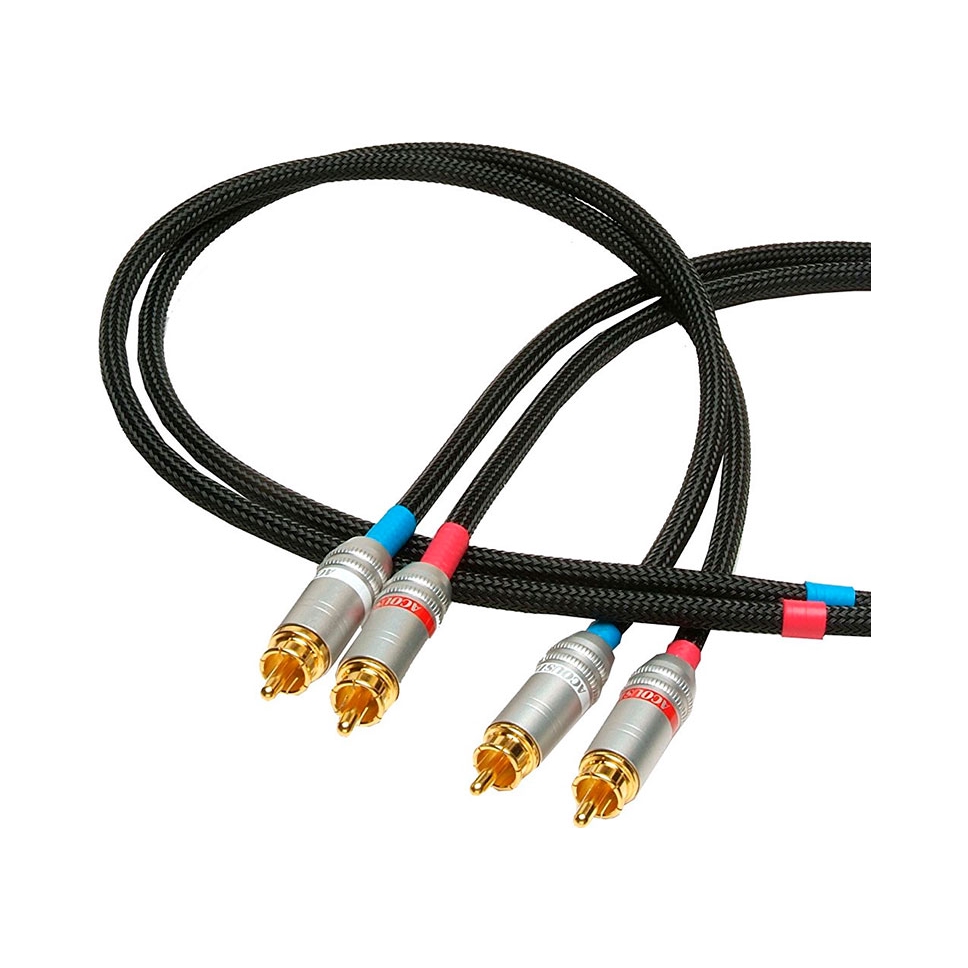 推荐商品：Acoustic Revive/音神器 LINE1.0R-TripleC-FM 双RCA转双RCA 公对公 线材 树脂绝缘 XLR圆声带