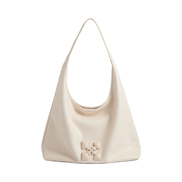 推荐商品：JACD 原创设计软皮小众高级感PU大容量通勤手提包单肩包托特包水桶包雪花包