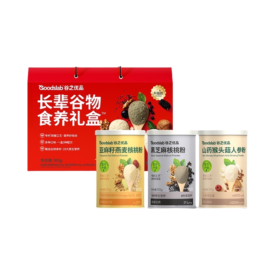 推荐商品：谷之优品 升级版 长辈谷物食养 礼盒装