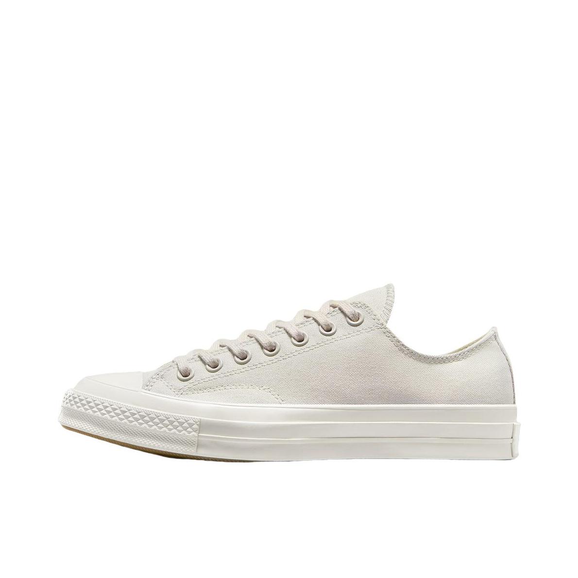 推荐商品：Converse/匡威 1970s 帆布鞋 圆头防滑经典复古轻便时尚拼接百搭 低帮/米色/白色