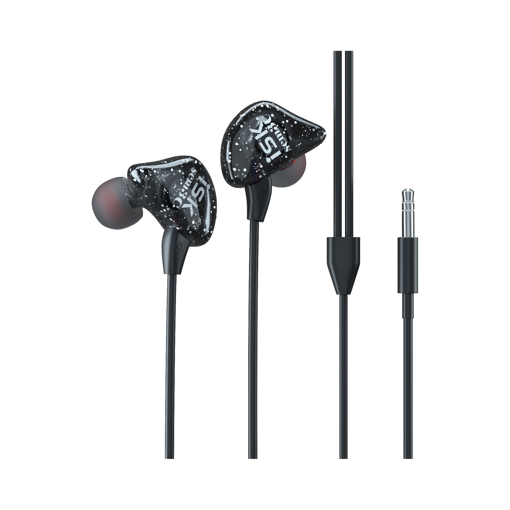 推荐商品：iSK SEM3C 挂耳式有线耳机 高保真 主播 直播 HIFI 录音