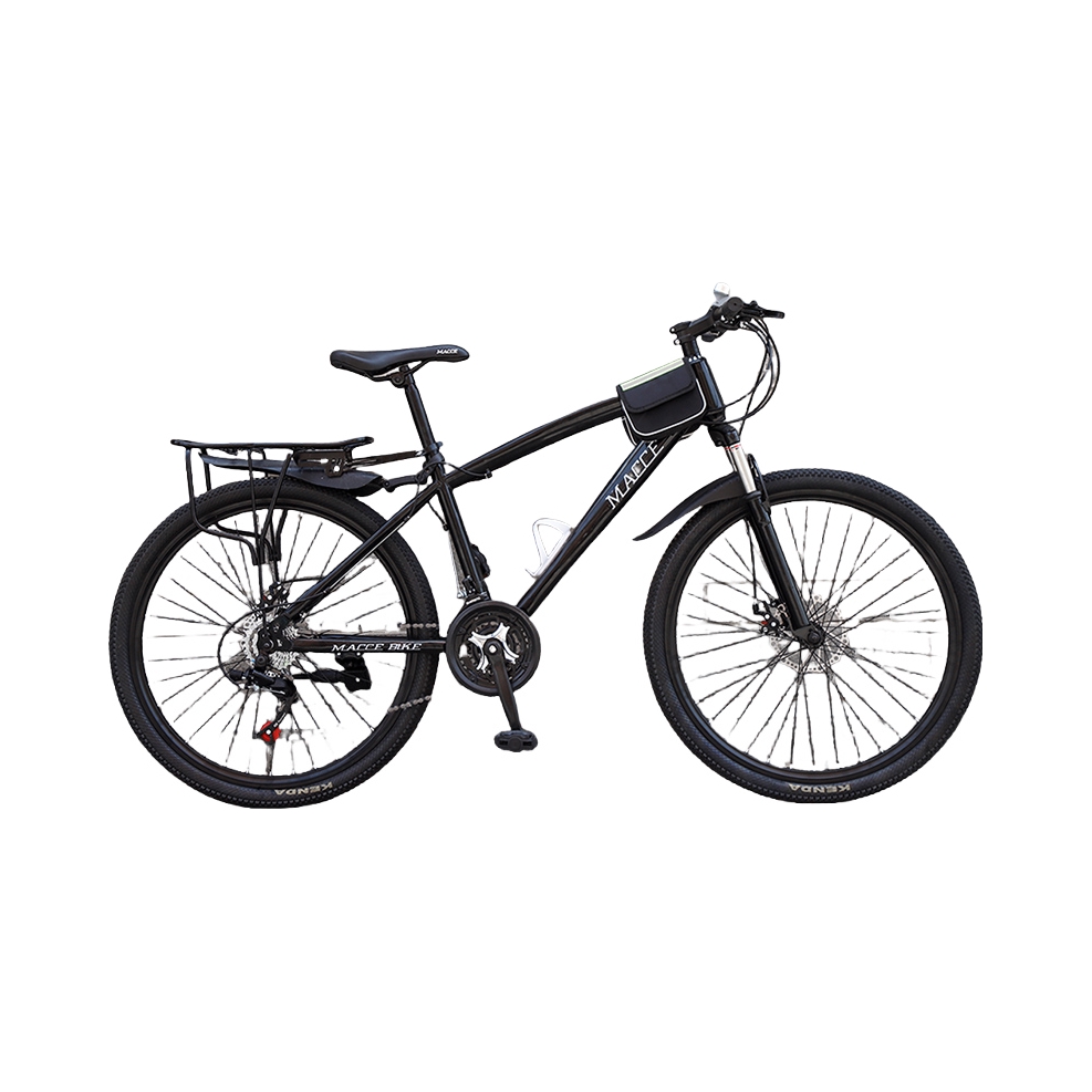 推荐商品：传神 4041 高碳钢 多速别 越野 双碟刹 山地车