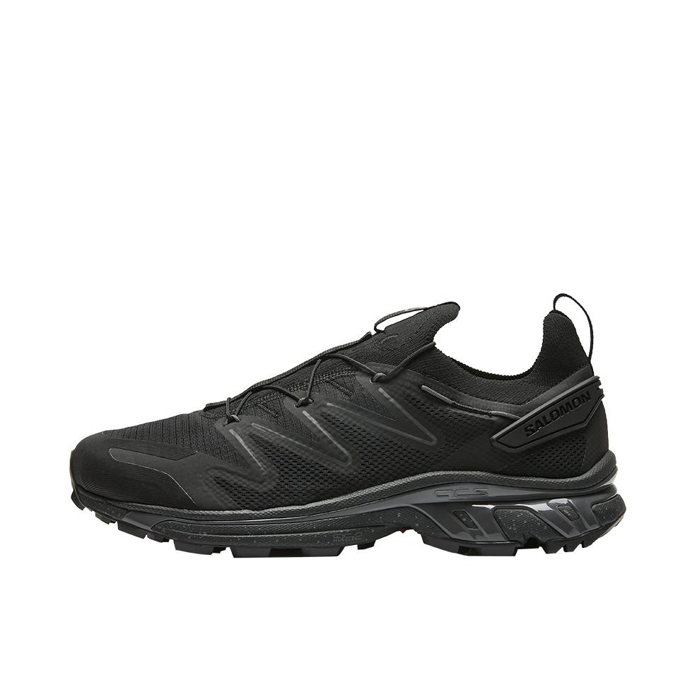 推荐商品：Salomon/萨洛蒙 XT-RUSH 2 防滑耐磨 减震 网布 百搭潮流 防水 支撑 织物 圆头 包裹 运动休闲鞋 纯黑色  
