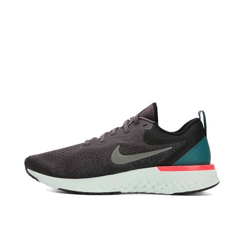 推荐商品：Nike Odyssey React 跑鞋 休闲耐磨缓震回弹轻便透气泡棉运动织物防滑 Thunder Grey 灰青
