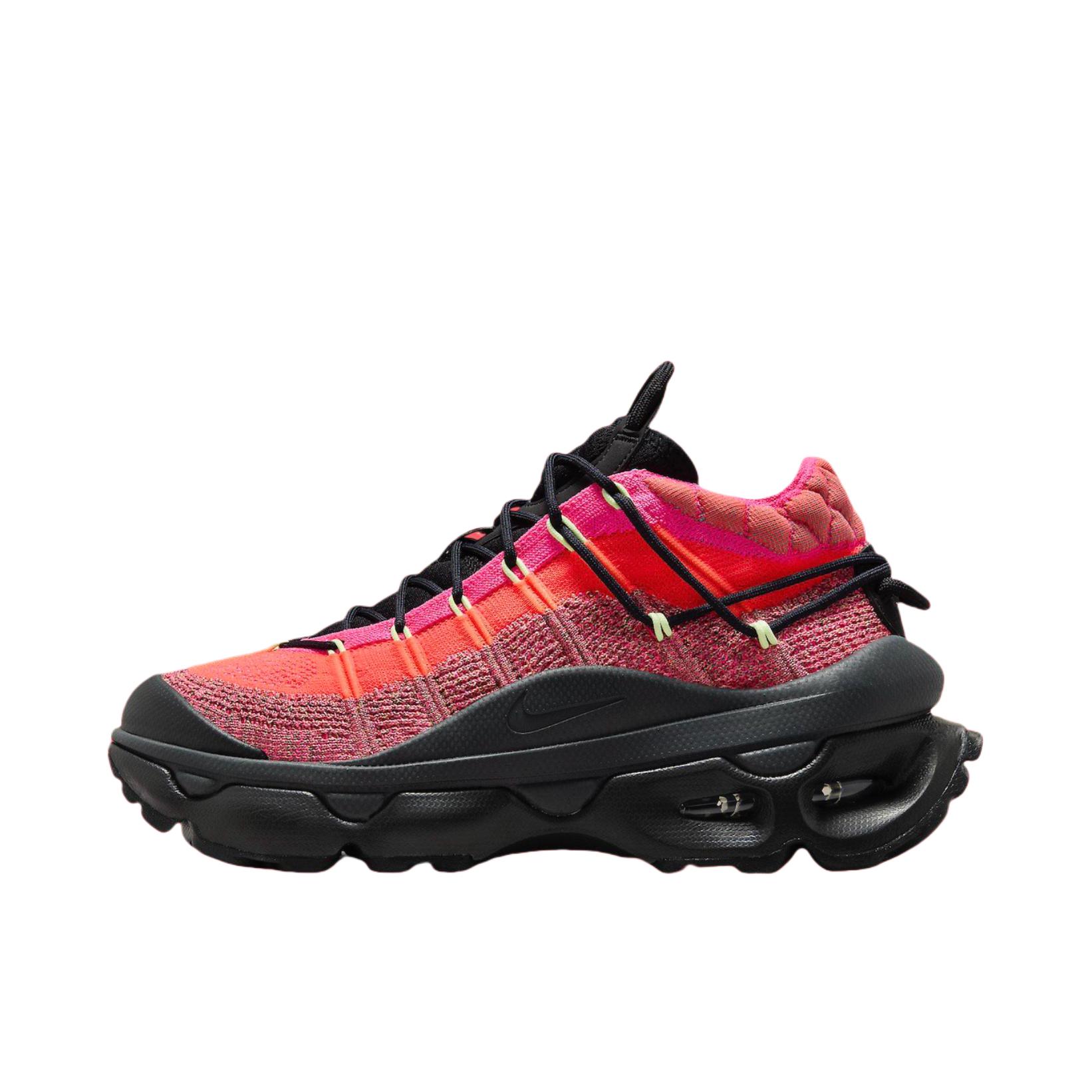 推荐商品：Nike Air Max Flyknit Venture 运动休闲鞋 舒适透气飞织防滑耐磨缓震轻便复古百搭支撑 粉色/黑色