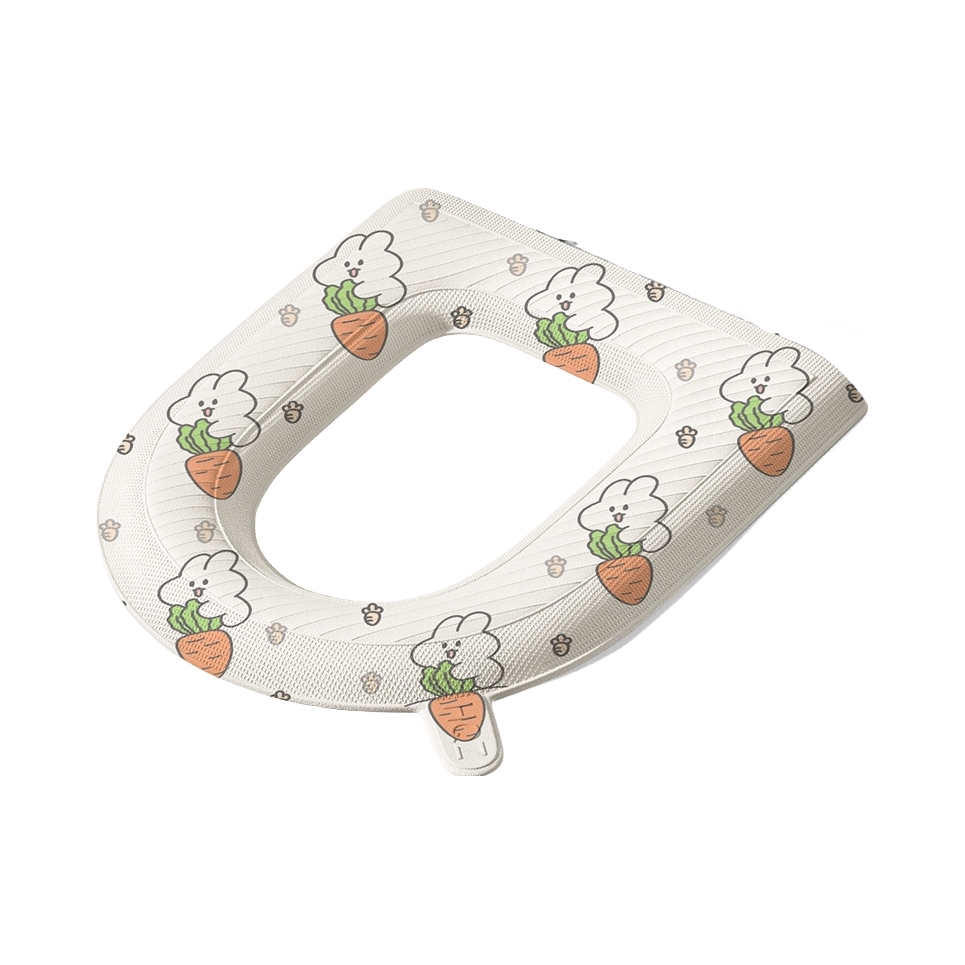 推荐商品：琉薪 卡通系列 粘贴式 提手款 EVA 马桶垫