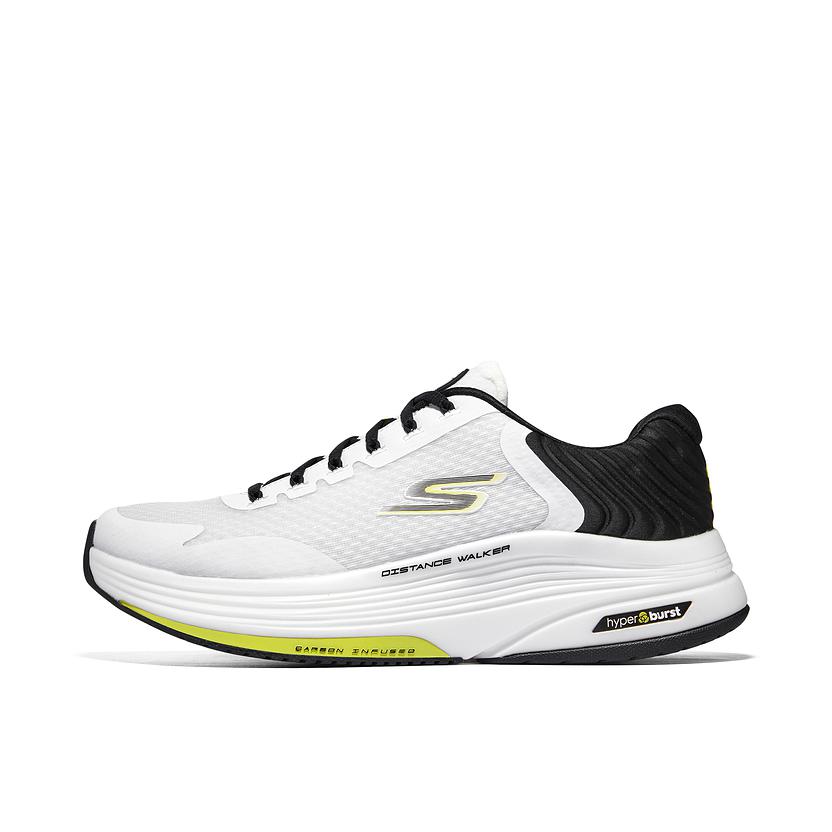 推荐商品：Skechers/斯凯奇 Go Walk Arch Fit 运动休闲鞋 舒适百搭足弓支撑缓震网面透气轻便软底碳板防滑一脚蹬 黑色/白色/黄色