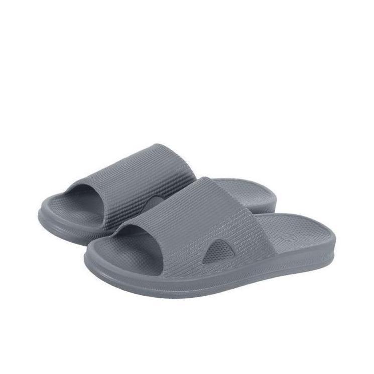 推荐商品：MINISO/名创优品 居家 防滑轻便 舒适软底 外穿 拖鞋 灰色