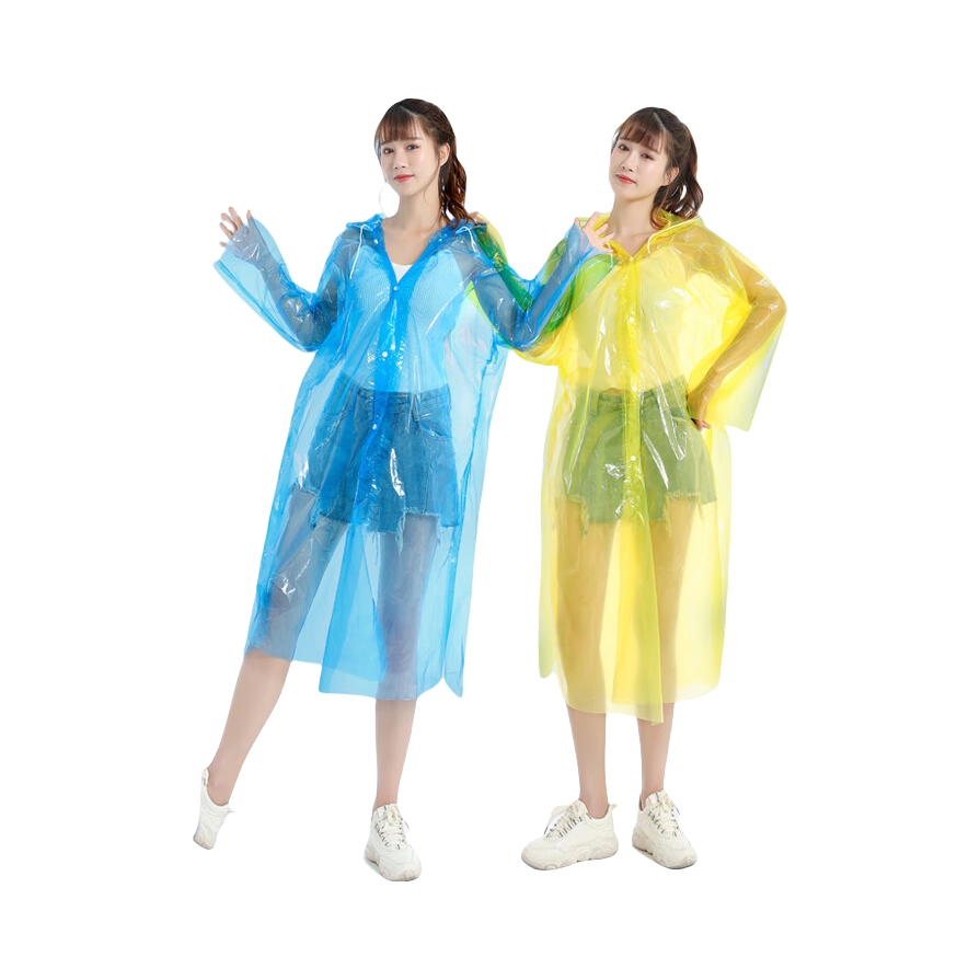 推荐商品：欣沁 QLTZ-100-2 纽扣款 一次性雨衣