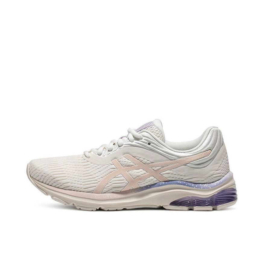 推荐商品：Asics/亚瑟士 Gel-Pulse 11 跑鞋 灵敏网面透气减震包裹性回弹舒适防滑耐磨合成革短跑 棕色/粉色