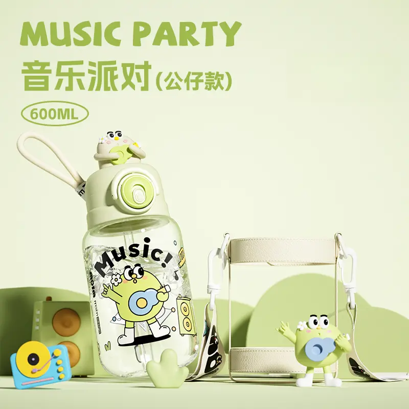 推荐商品：小袋鼠巴布/JOER BABU 儿童可吸管可直饮双饮杯