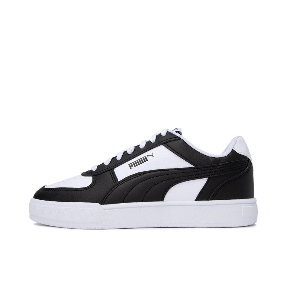 推荐商品：Puma/彪马 Caven Dime 小白鞋 板鞋 缓震回弹防滑耐磨轻便透气舒适百搭复古薄底美式流光风 黑色/深白色