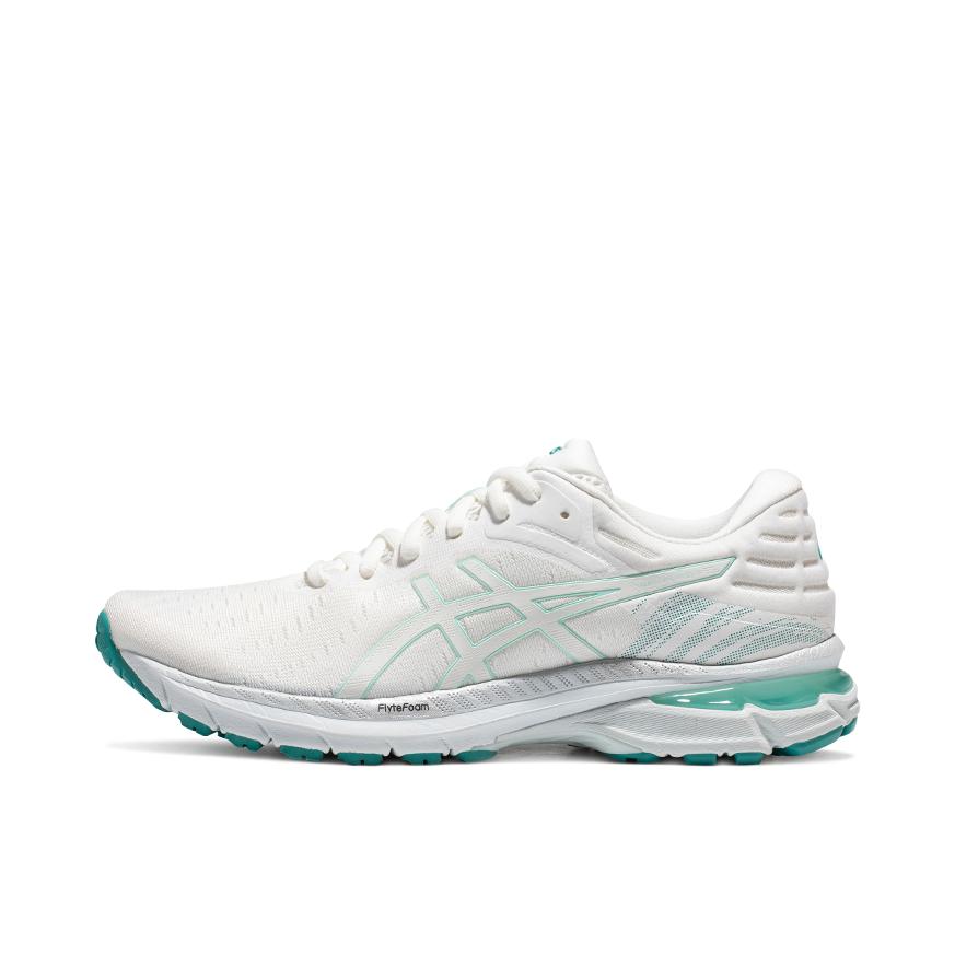 推荐商品：Asics/亚瑟士 Gel-Pursue 7 稳定支撑 缓震回弹 轻便透气 舒适百搭 跑鞋 女款/白色/绿色