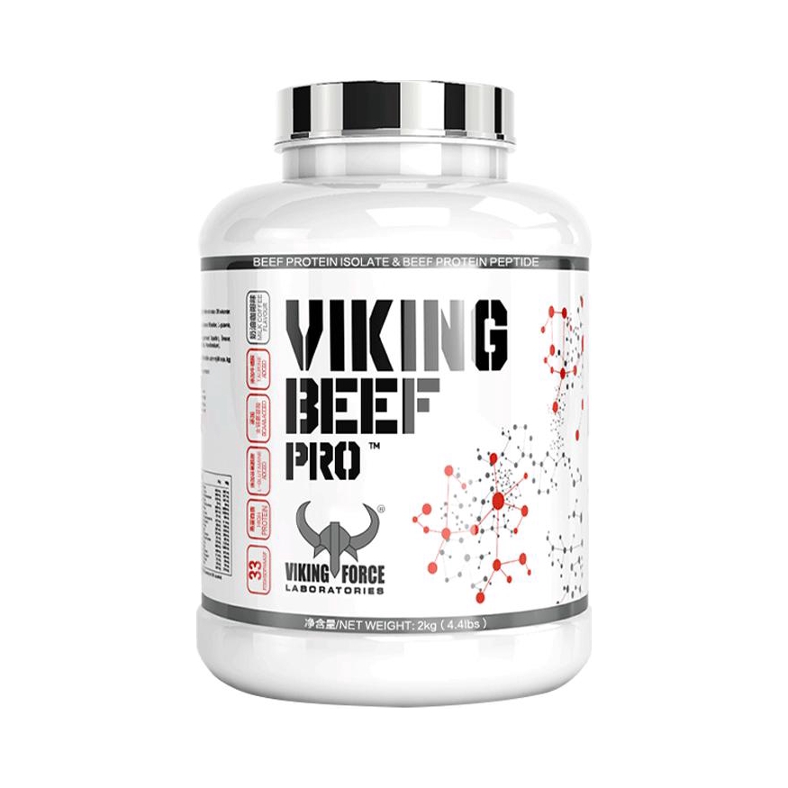 推荐商品：VIKING FORCE/北欧海盗 分离牛肉乳清蛋白粉 罐装 增肌
