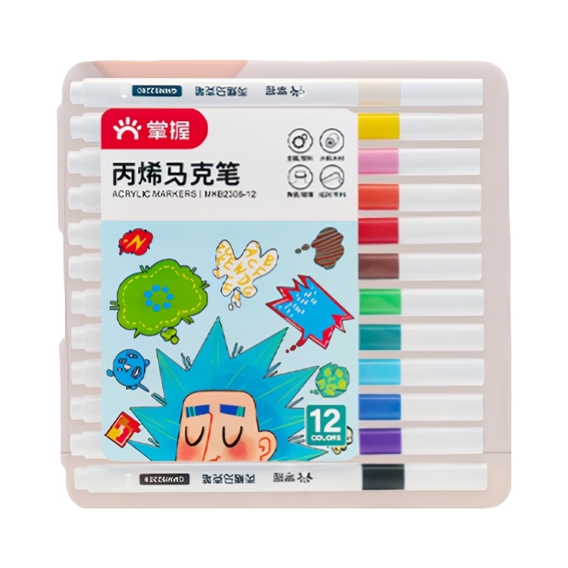 推荐商品：GRASP/掌握 MKB-2306 丙烯单头 马克笔 盒装