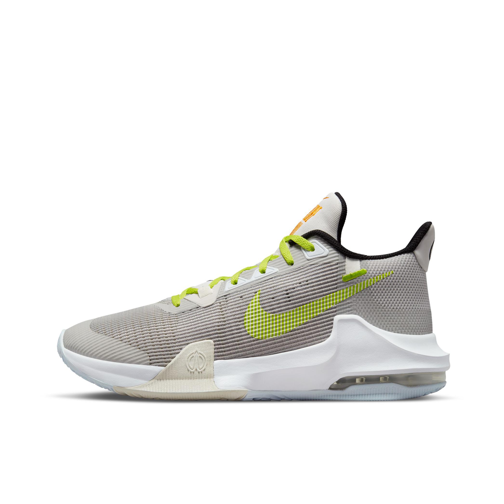 推荐商品：Nike Air Max Impact 3 舒适缓震 防滑耐磨 轻便透气 回弹 实战 织物 篮球鞋 矿石灰/足球灰/原子绿