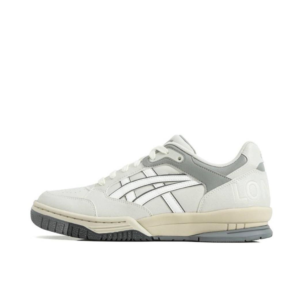 Asics/亚瑟士 Gel-SpotLyte 防滑耐磨 经典复古 休闲潮流 运动 合成革 板鞋 低帮/伦敦限定/米灰