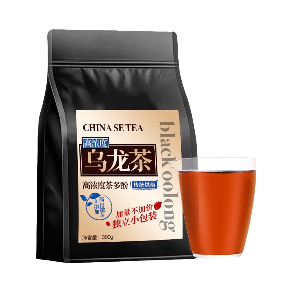推荐商品：茶一馆 80包黑乌龙茶茶包 三某利黑乌龙茶 平替袋泡茶冷泡茶叶 独立小包300g