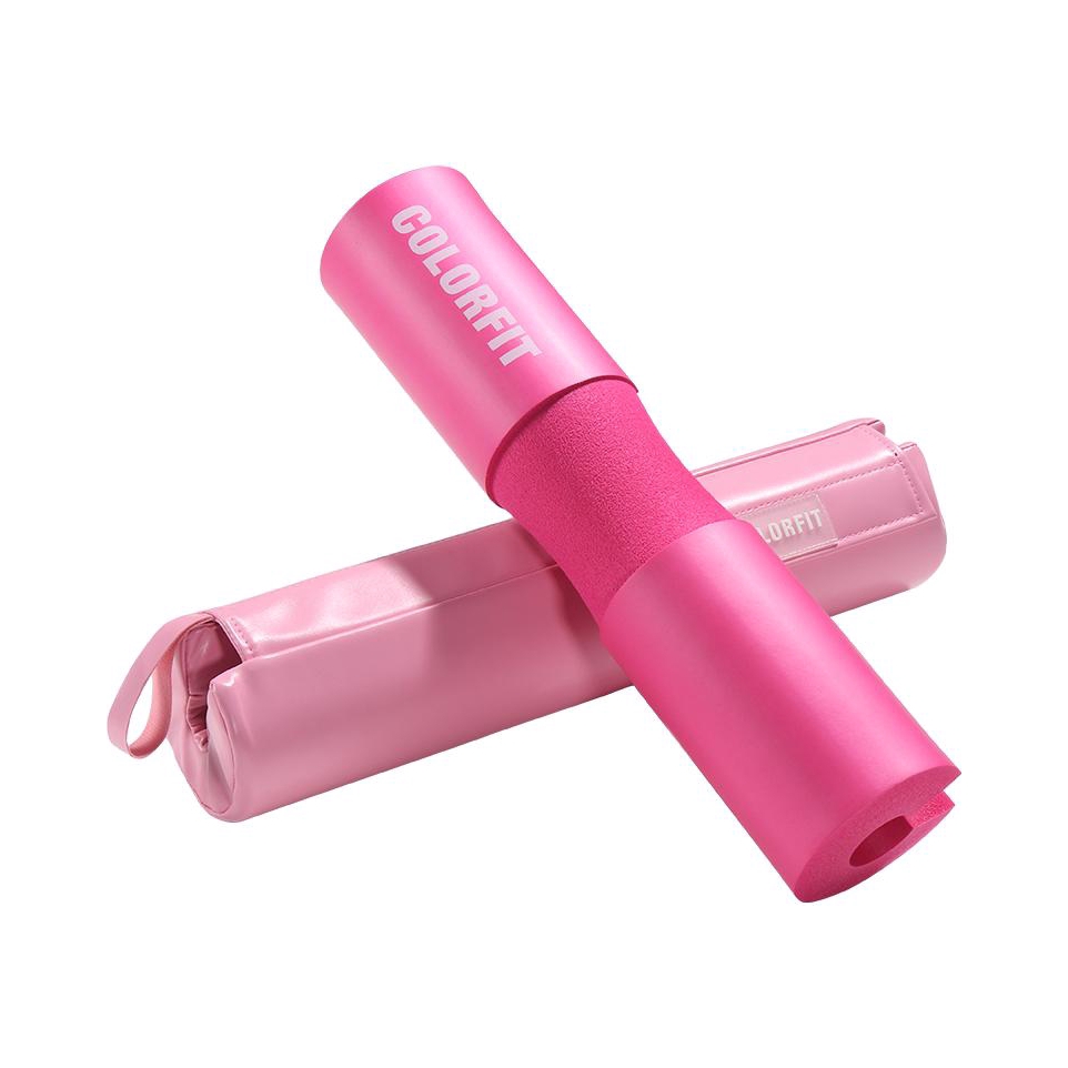 推荐商品：COLORFIT 健身 杠铃 臀冲 卧推 深蹲 护颈 护肩 CFGLHJ
