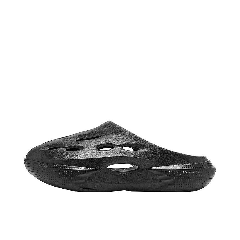 推荐商品：乔丹体育 毒牙 防滑防磨 舒适软底 包头 防水 时尚潮流 沙滩 洞洞鞋 拖鞋 黑色