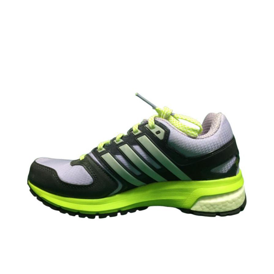 推荐商品：adidas Questar Boost ATR 跑鞋 舒适缓震防滑耐磨轻便透气织物低帮 女款/绿色/灰色/黑色