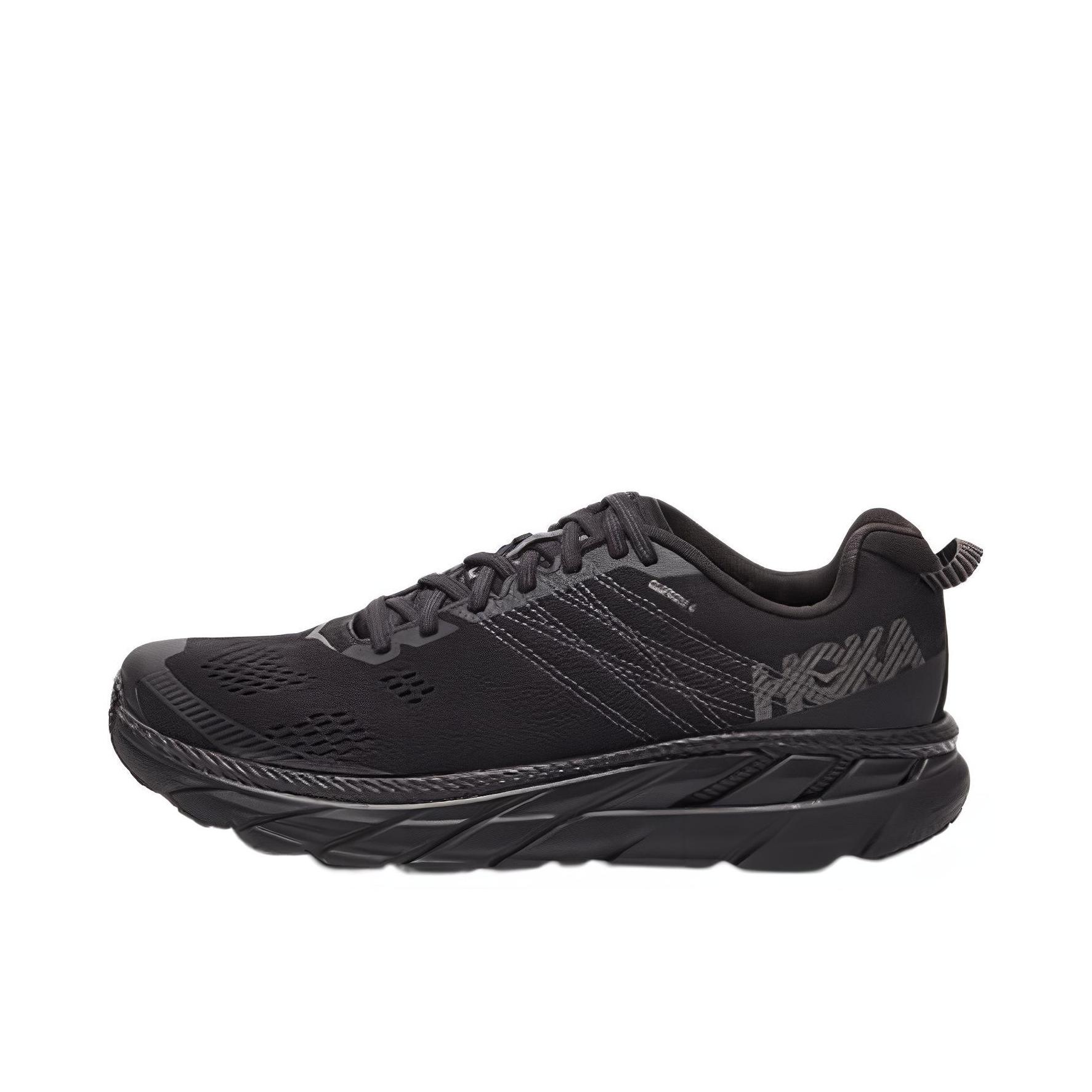 推荐商品：HOKA ONE ONE Clifton 6 轻质防滑 缓冲 网布 跑鞋 黑