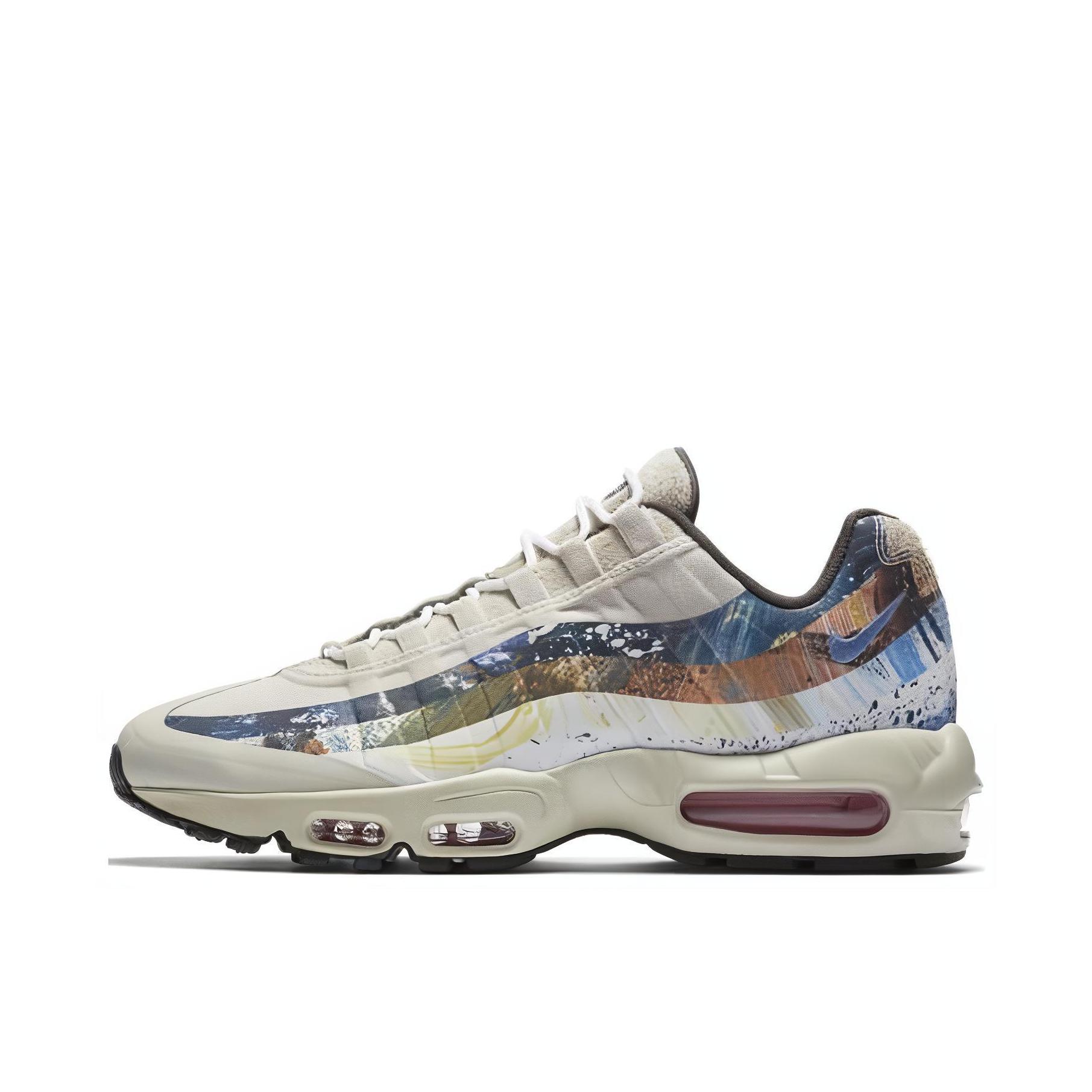 推荐商品：Nike Air Max 95 跑鞋 潮流时尚复古百搭防滑耐磨舒适透气防水气垫织物支撑低帮缓震贴合耐用圆头 Rabbit Dave White联名/兔子