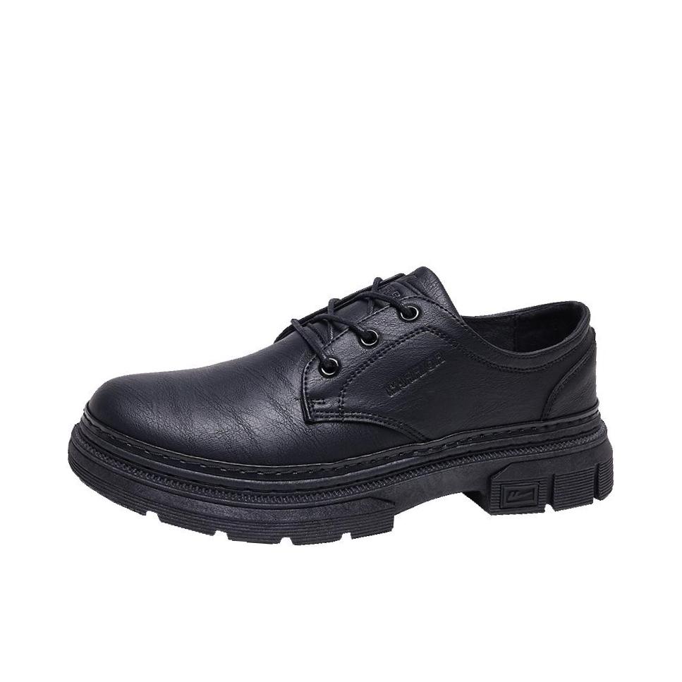 推荐商品：回力 休闲 低帮 青年 英伦风 德比鞋 皮鞋 WXP(WZ)-1690 黑色