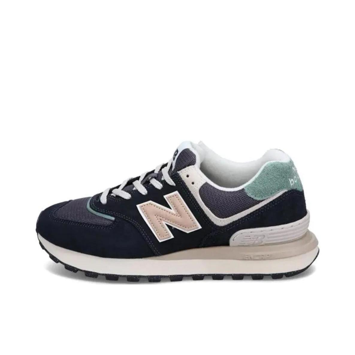 推荐商品：New Balance 574 运动休闲鞋 阿甘鞋 经典复古防滑耐磨缓震舒适透气时尚百搭轻便 黑色/粉色