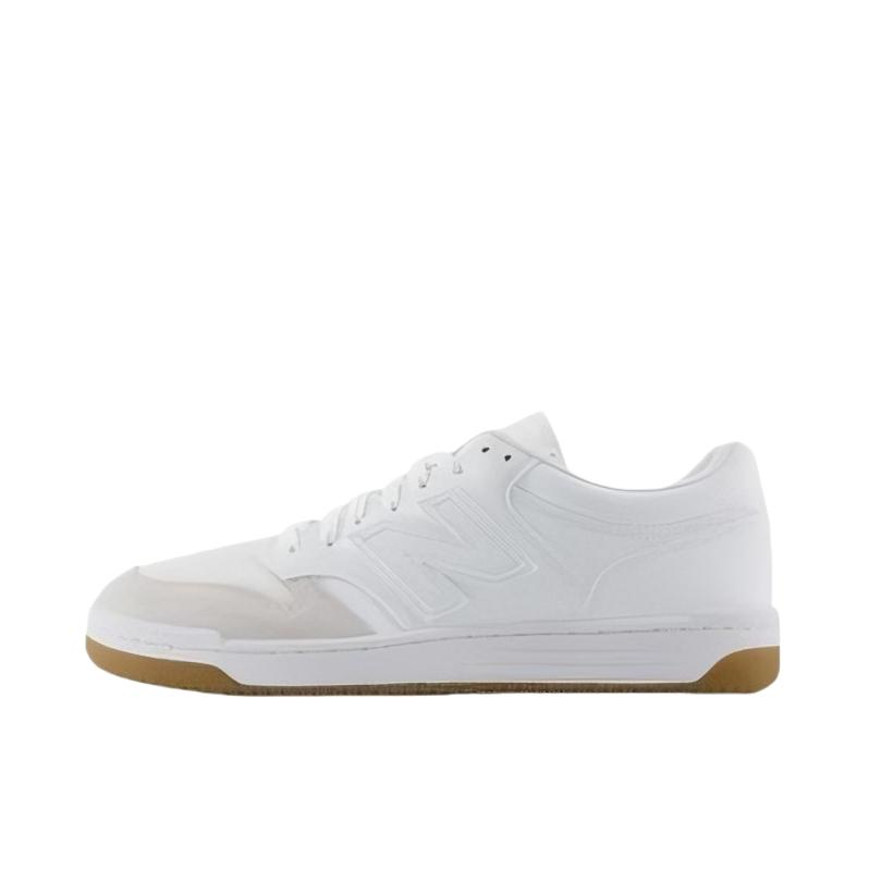 推荐商品：New Balance numeric 480 薄底 减震耐磨 防滑轻便 透气 复古 板鞋 白色/浅灰 