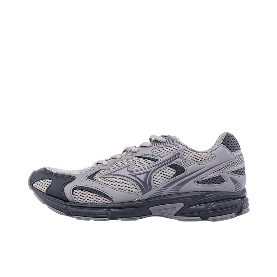 推荐商品：Mizuno/美津浓 Speed 2K 跑鞋 复古减震厚底慢跑拼接 幻想灰/鲨鱼灰/铁灰