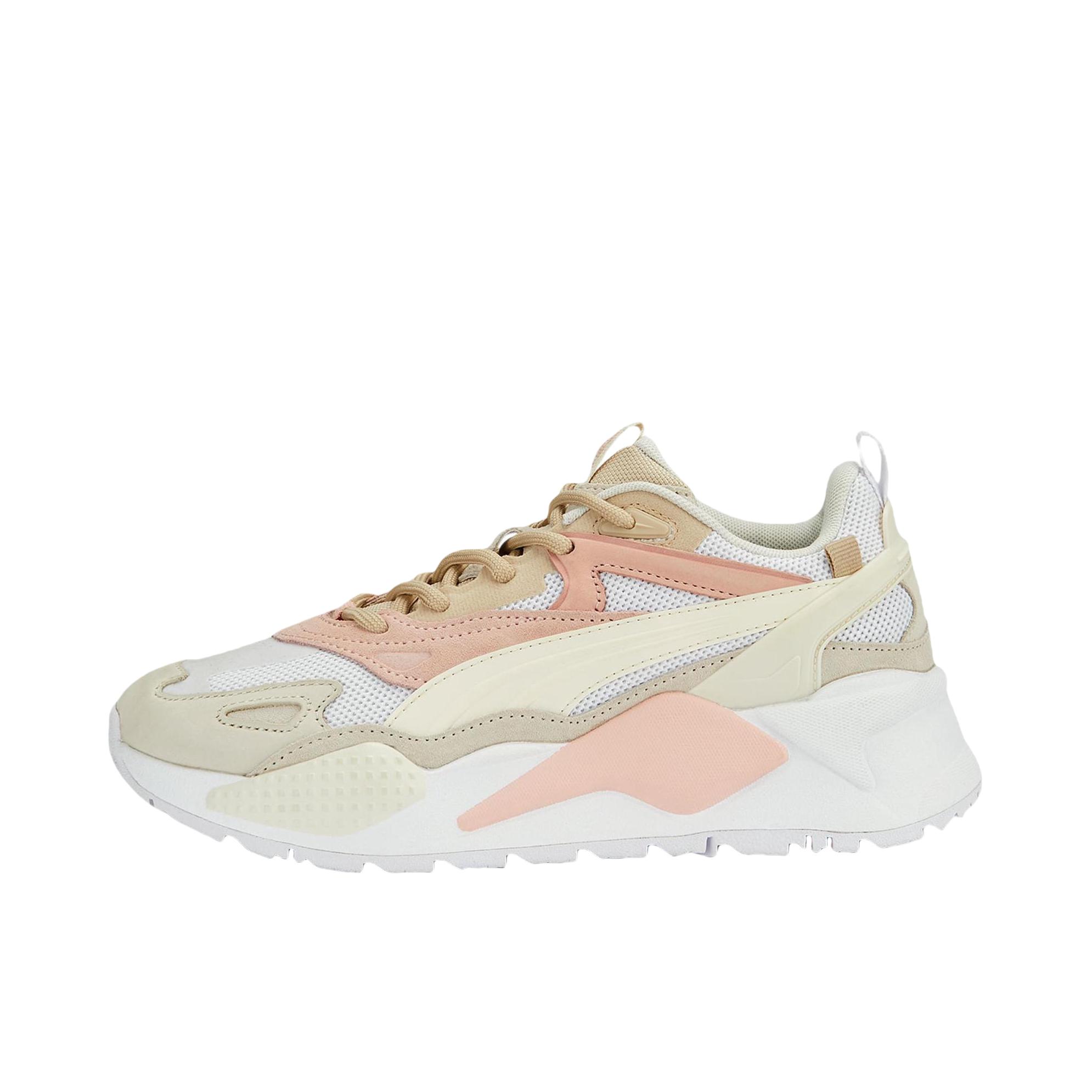 推荐商品：Puma/彪马 RS-X Efekt 运动休闲鞋 网面耐磨减震防滑复古百搭透气舒适圆头 白色/浅粉
