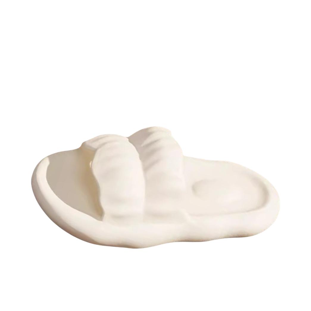 推荐商品：安尚芬 EVA 舒适 防滑 拖鞋 女款/白色