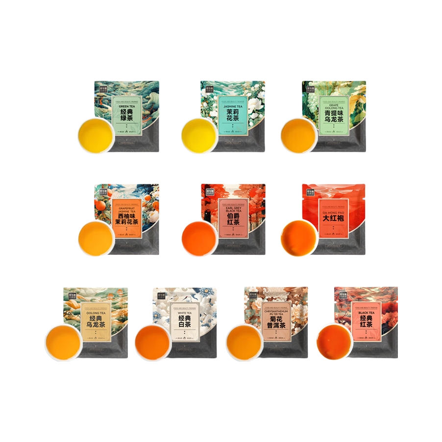 推荐商品：趣大夫 浓香型果茶 2g/袋 多口味组合