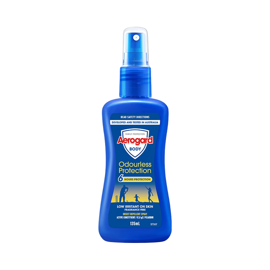 推荐商品：Aerogard/澳乐家 10%羟哌酯 无香型不刺激无毒驱蚊液