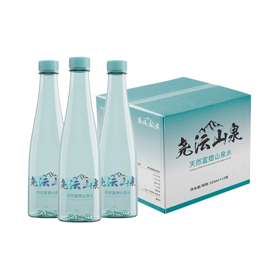 推荐商品：尧沄山泉 天然富锶山泉水 瓶装 520ml
