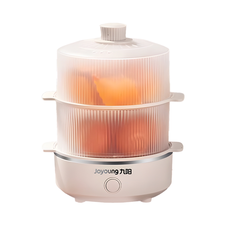 推荐商品：Joyoung/九阳 ZD14-GE151 蒸蛋器 防干烧 可视蒸盖 自动断电 煮鸡蛋 定时 早饭 鸡蛋羹 高温断电 蒸煮 速热 免看管 一键操控