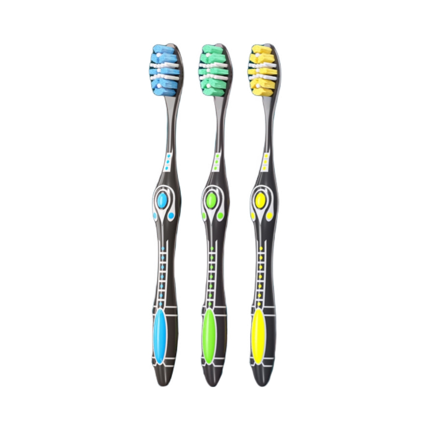 推荐商品：【男士专用】可洁可净 去烟渍耐用硬毛牙刷 牙黄斑牙渍中毛