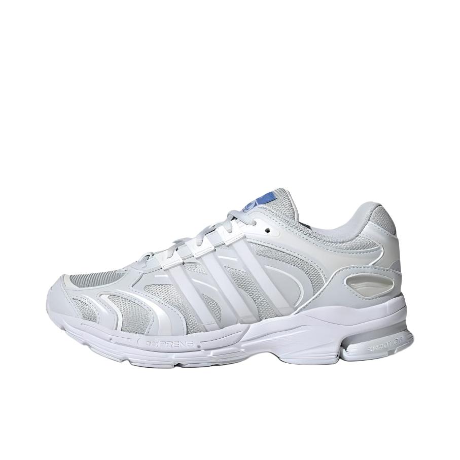 推荐商品：adidas Spiritain 2000 跑鞋 减震防滑耐磨休闲复古织物防水合成革轻运动 灰色/白色