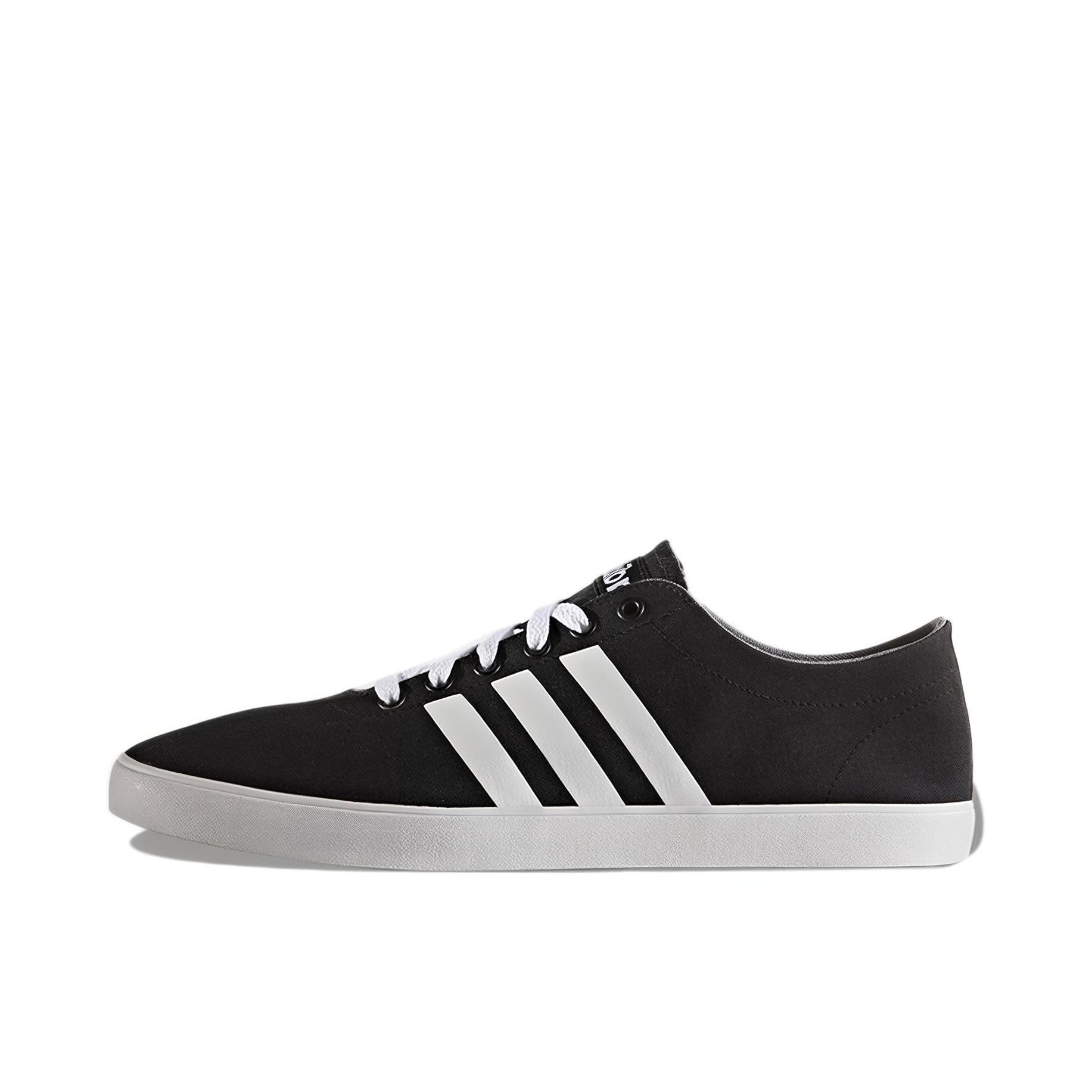 推荐商品：adidas Easy Vulc 2.0 板鞋 轻便透气防滑耐磨休闲复古 Core Black/Cloud White 黑白麂皮