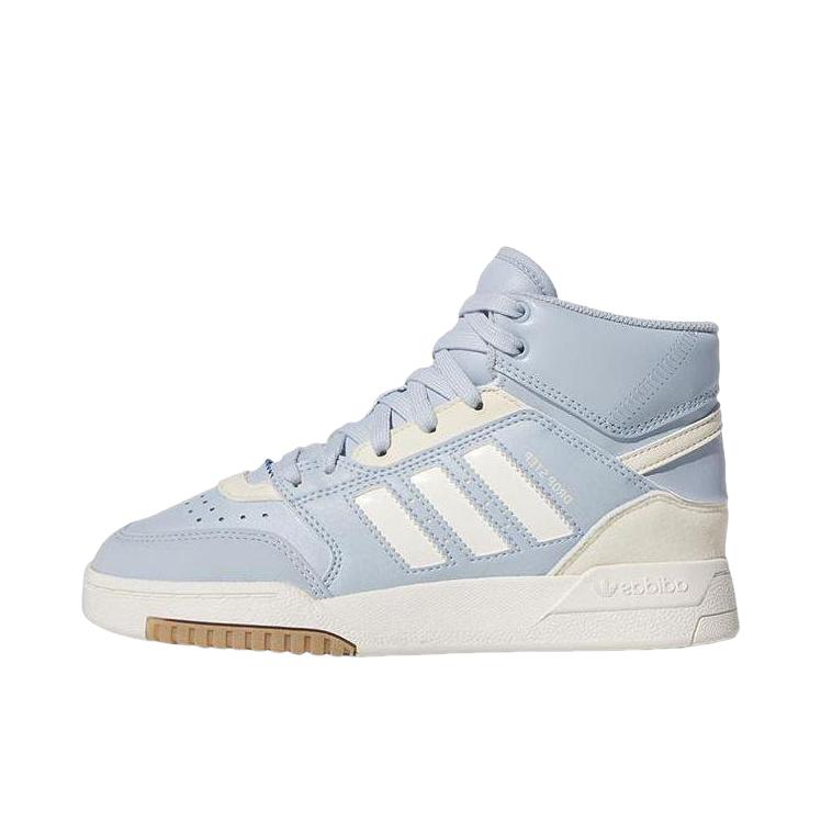 推荐商品：adidas Originals Drop Step 板鞋 复古耐磨透气舒适百搭 大童/蓝色