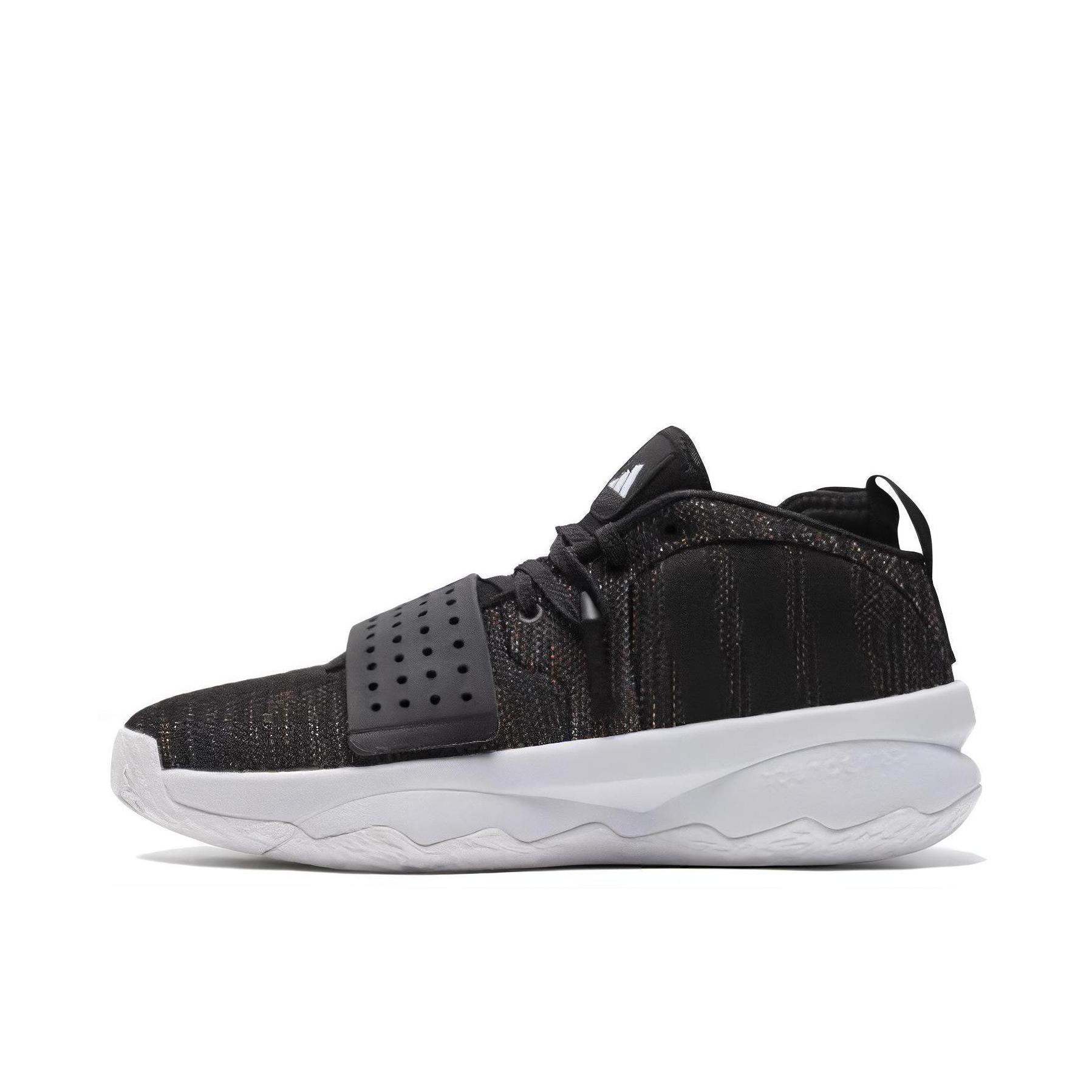 推荐商品：adidas Dame 8 Extply 利拉德 篮球鞋 耐磨防滑回弹缓震轻便实战圆头 黑色/白色