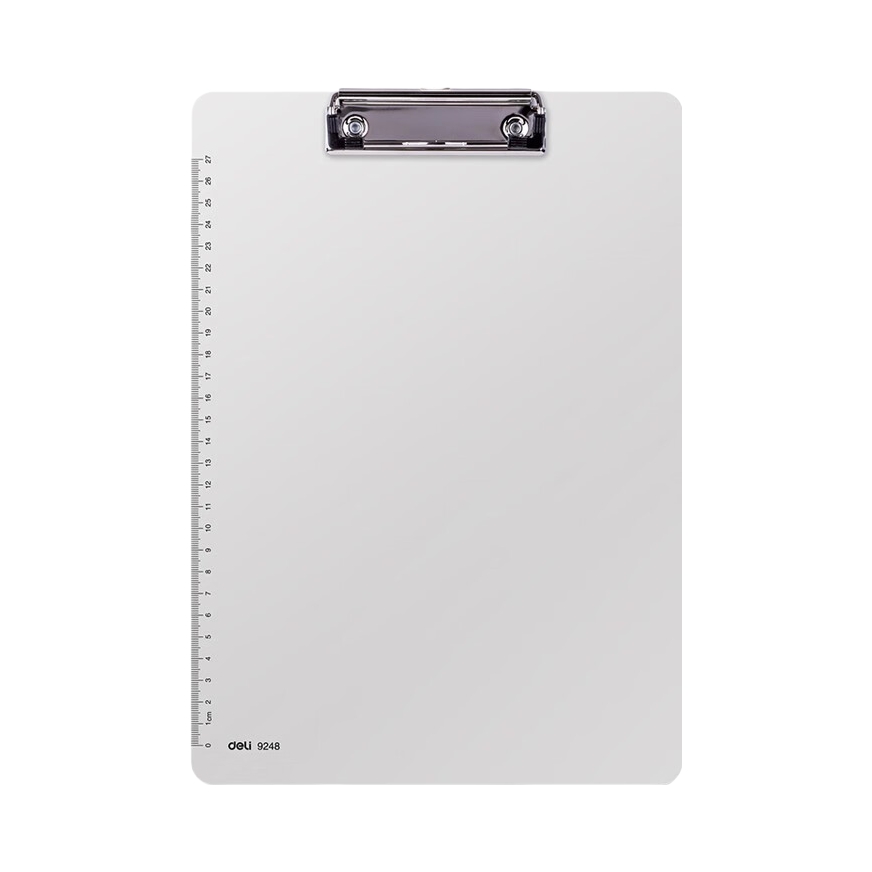 推荐商品：Deli/得力 9248 A4 竖式 复写垫板板夹 文件夹写字塑料