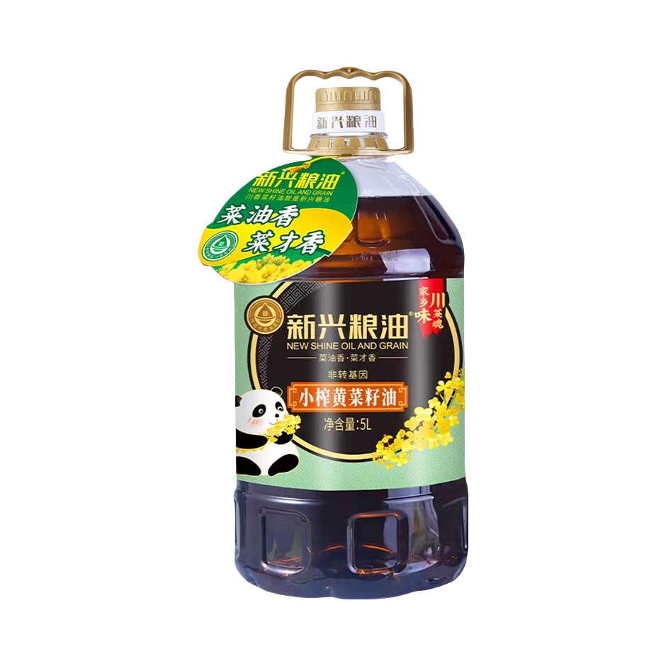 推荐商品：新兴粮油 小榨黄菜籽油