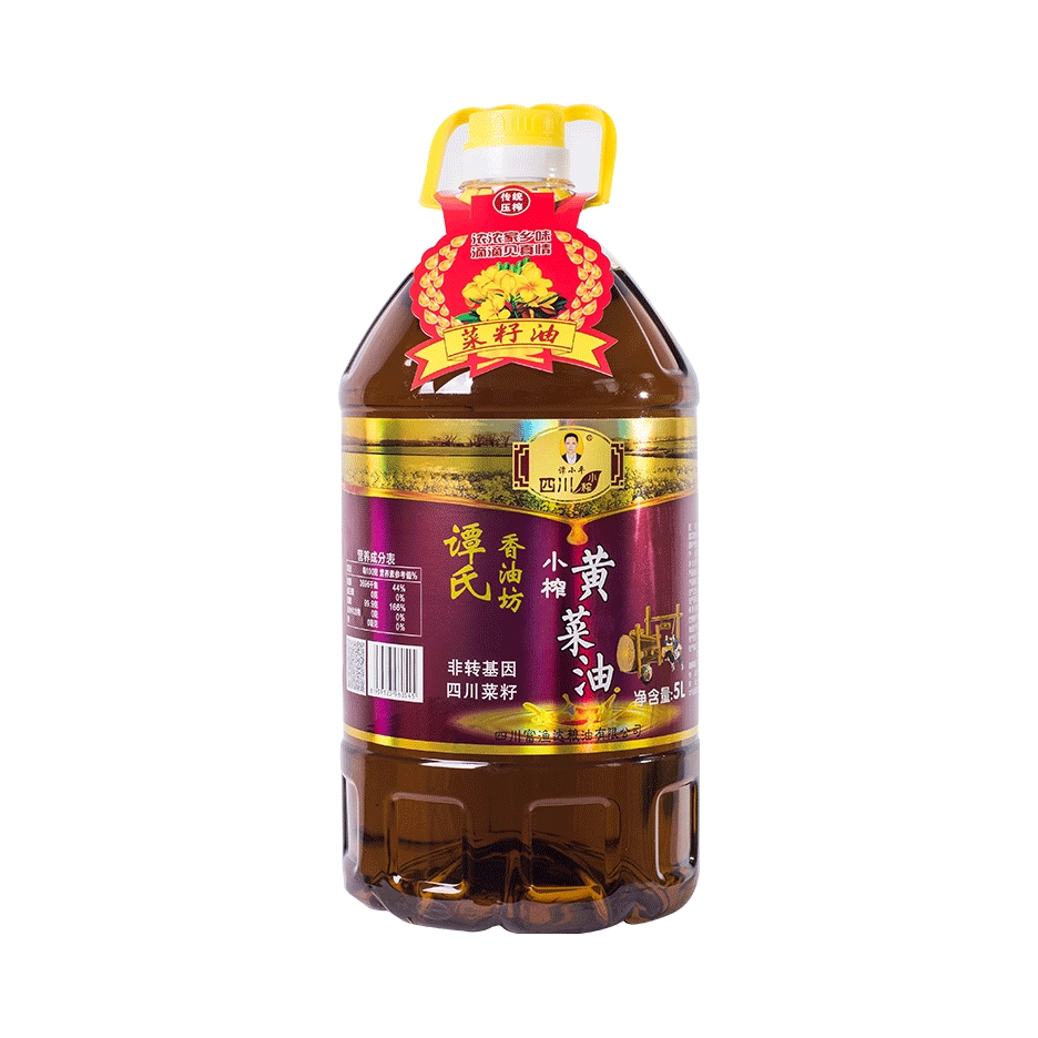 推荐商品：谭小平 谭氏香油坊 二级 黄菜籽油