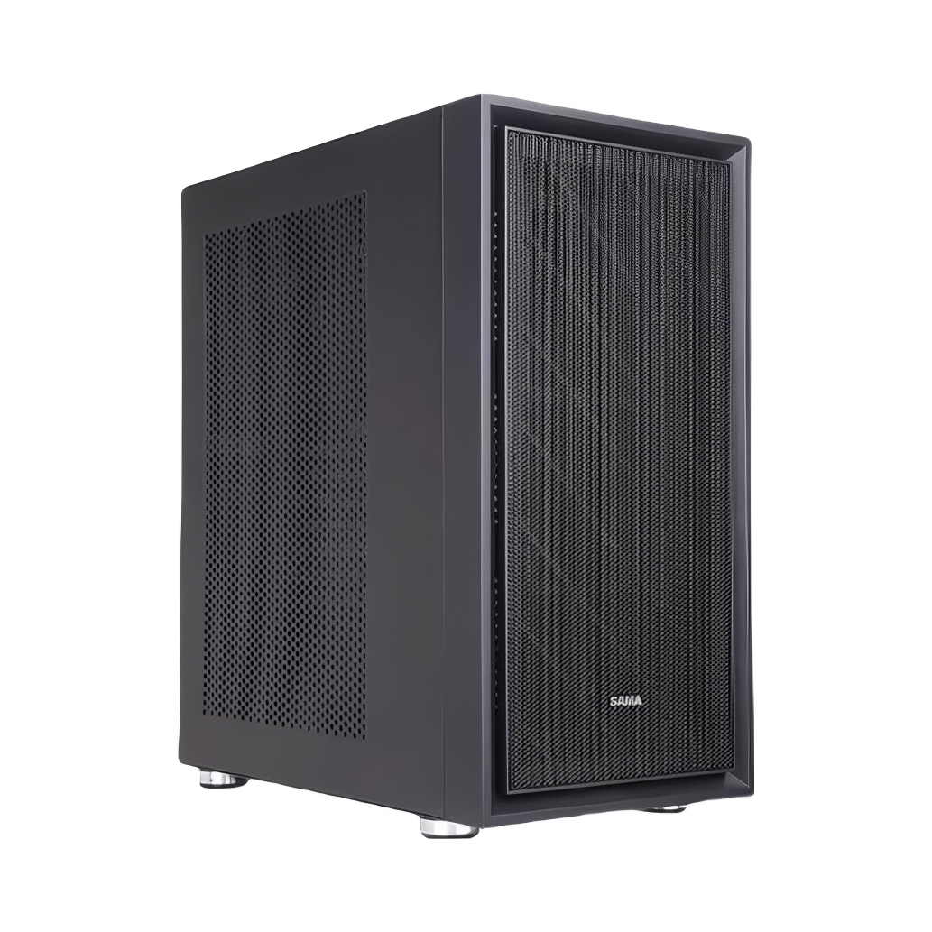 推荐商品：SAMA/先马 朱雀AIR 电脑机箱 透气铁网 高效散热 水冷 中塔式 双面散热孔 宽体 前板 雪装